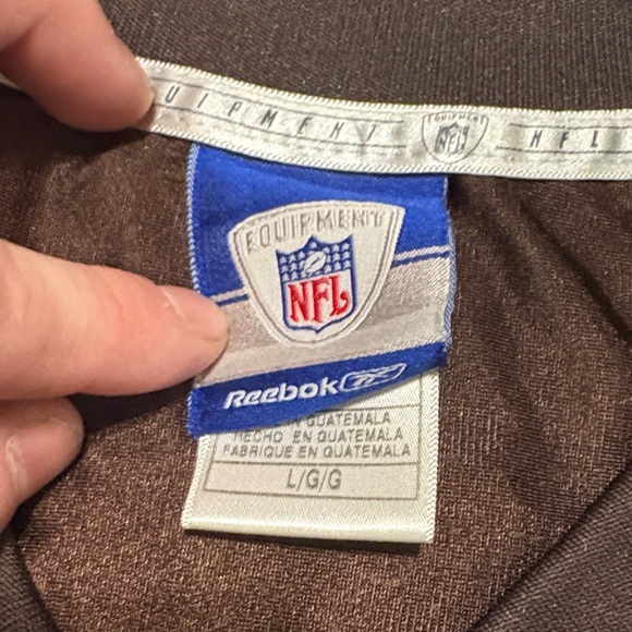 Browns Football Jersey #10 Quinn - Picture 3 of 4